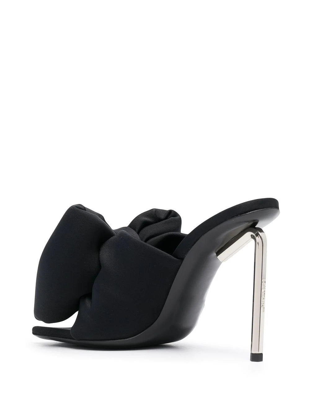 LYCRA BOW HIGH ALLEN MULE BLACK NO COLOR