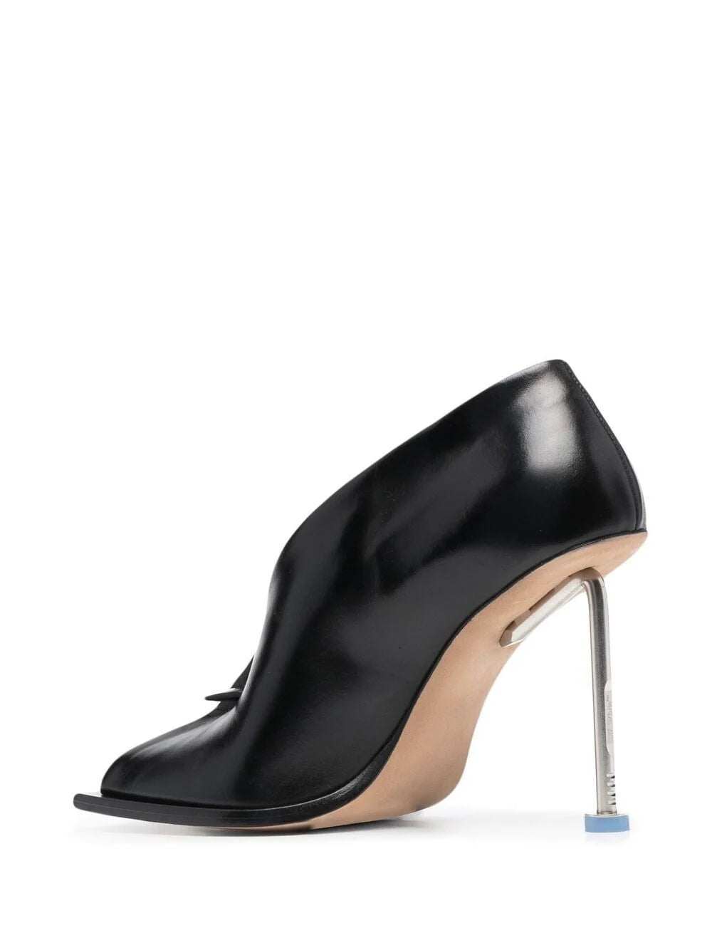NAIL PEEP TOE BLACK NO COLOR
