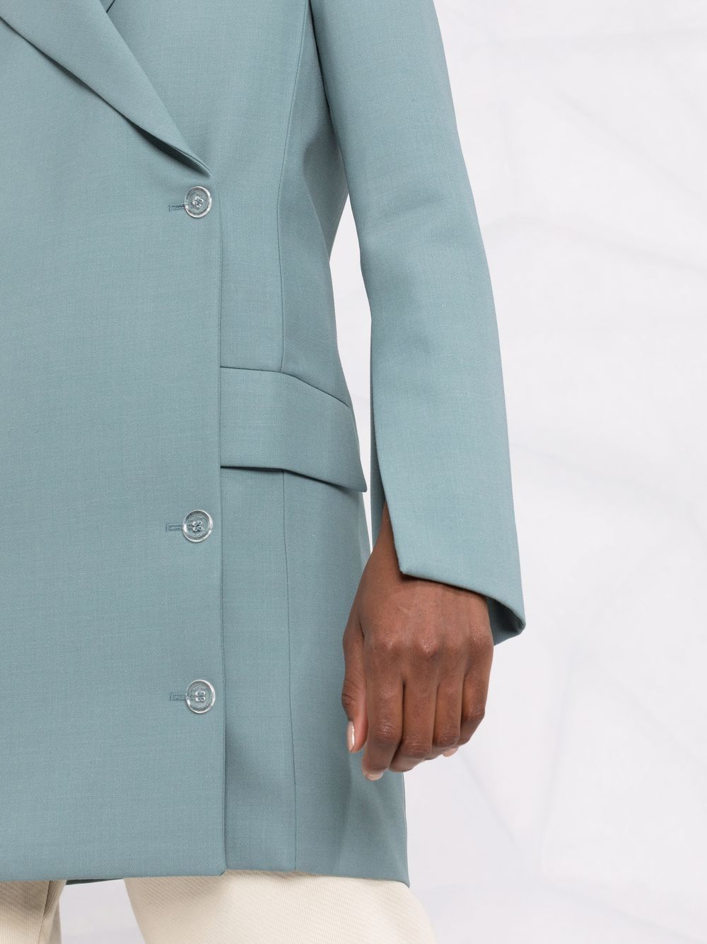 HEAVY WOOL CARDBOX JKT GREEN NO COLOR