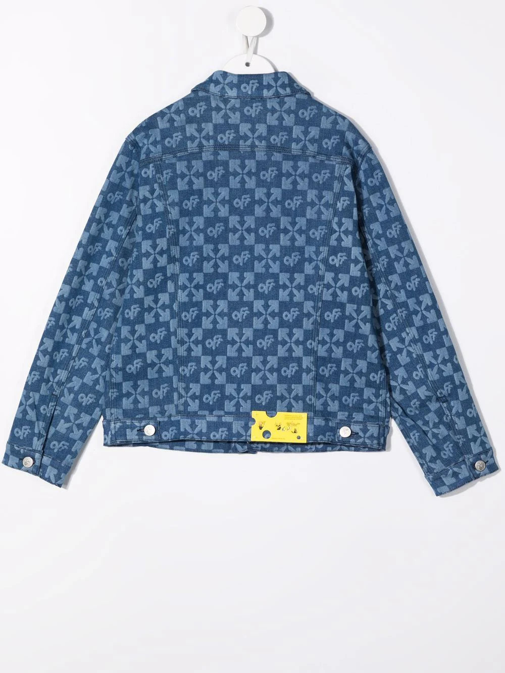 MONOGRAM DENIM JACKET LIGHT BLUE LIGHT BLUE
