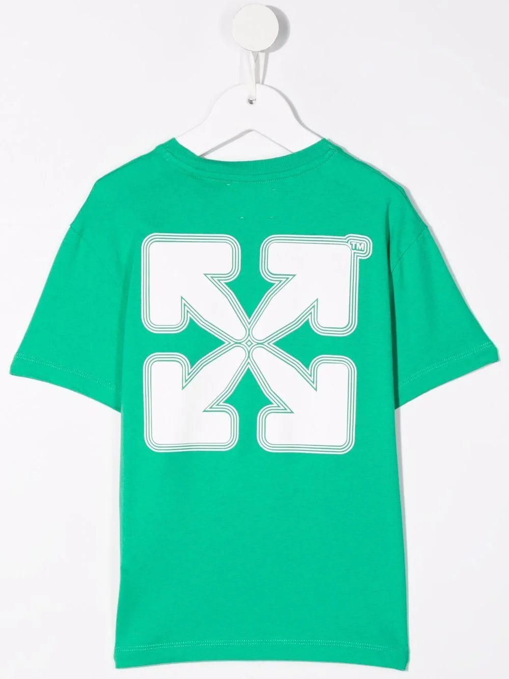 OFF GLOW IN THE DARK TEE S/S GREEN WHITE