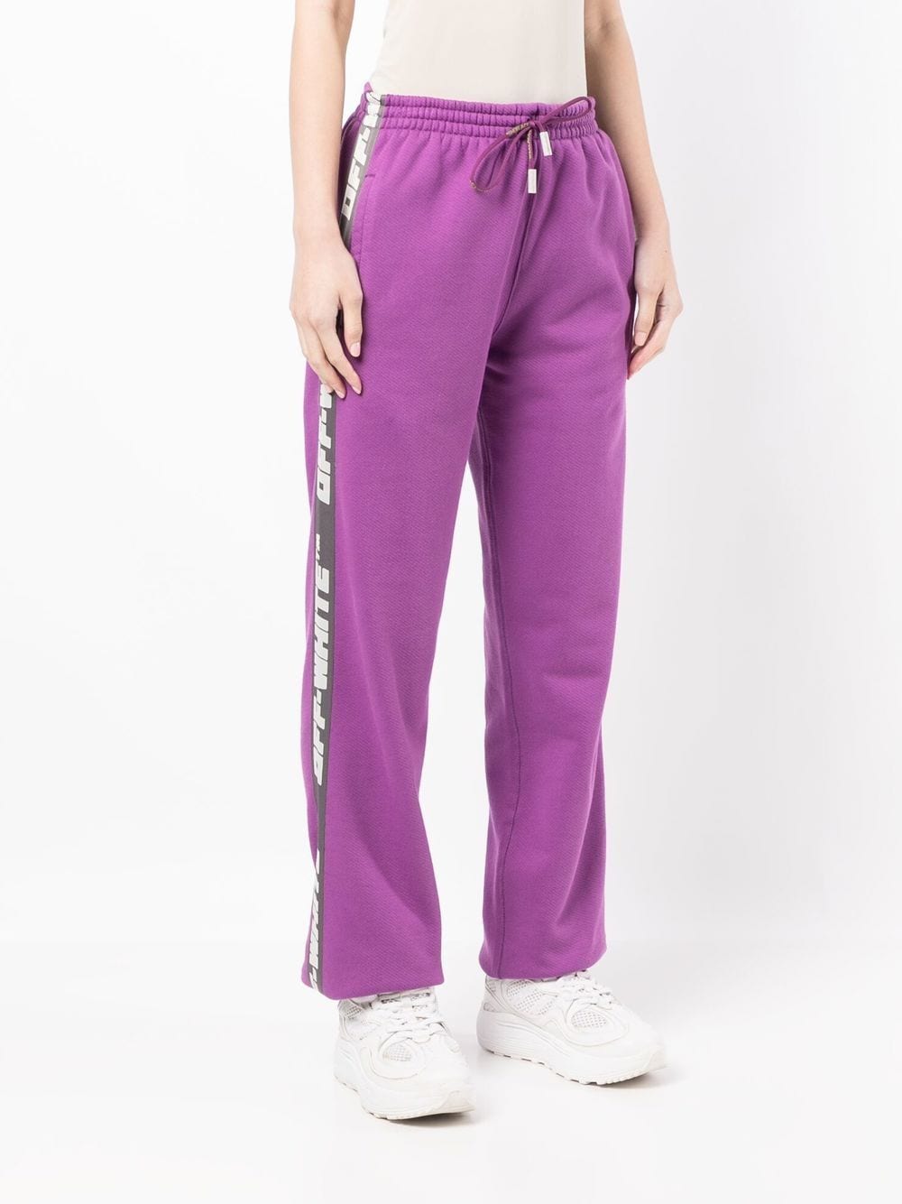 ATHL LOGO BAND SWEATPANT PURPLE NO COLOR
