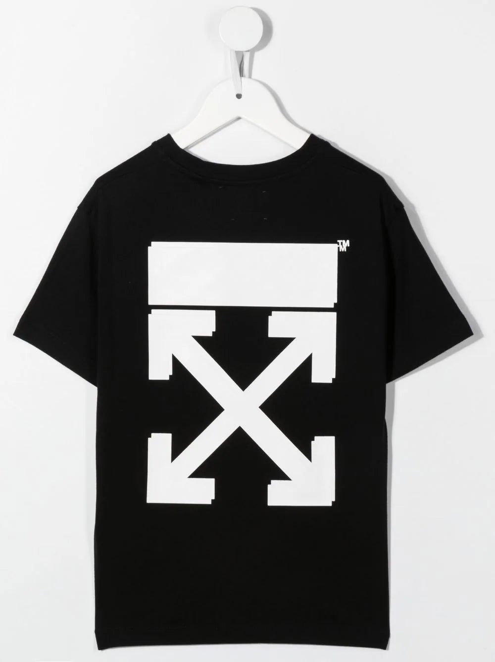 RUBBER ARROW TEE S/S BLACK WHITE
