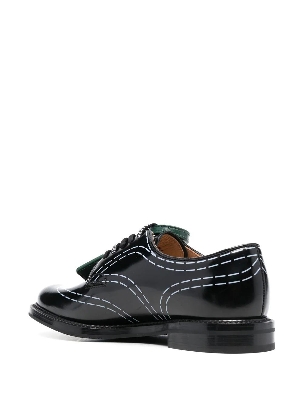 CHURCHS X OW SHANNON BLACK WHITE