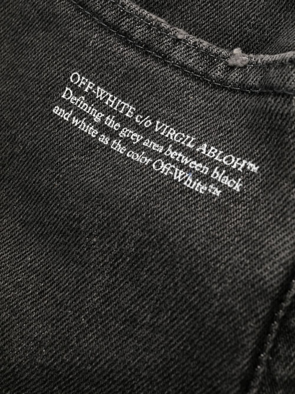 CORPORATE SKINNY DARK GREY WHITE