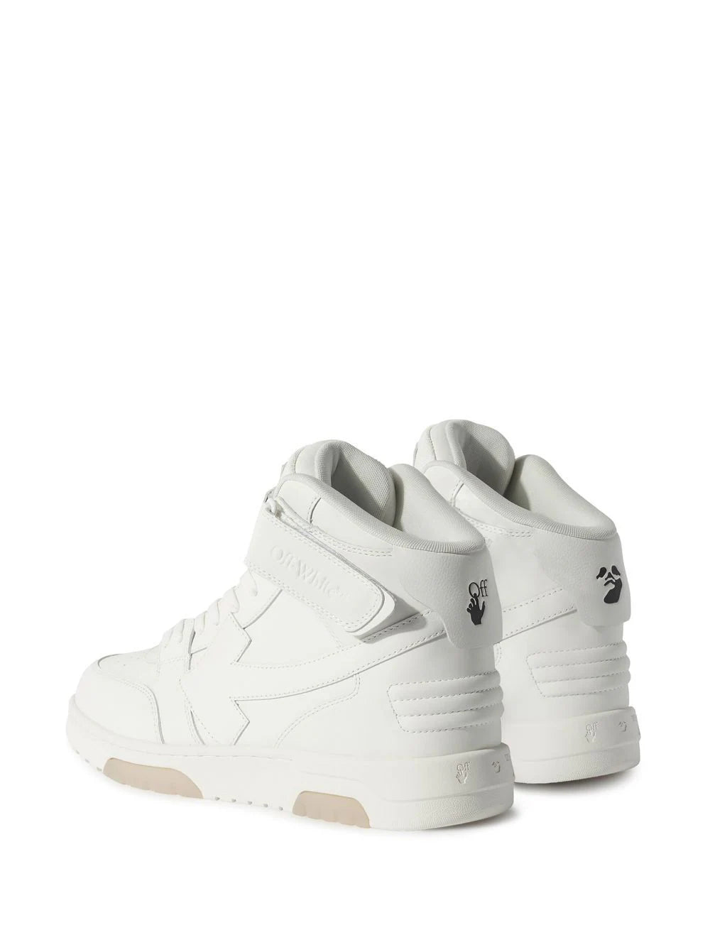OUT OF OFFICE MID TOP LEA WHITE WHITE