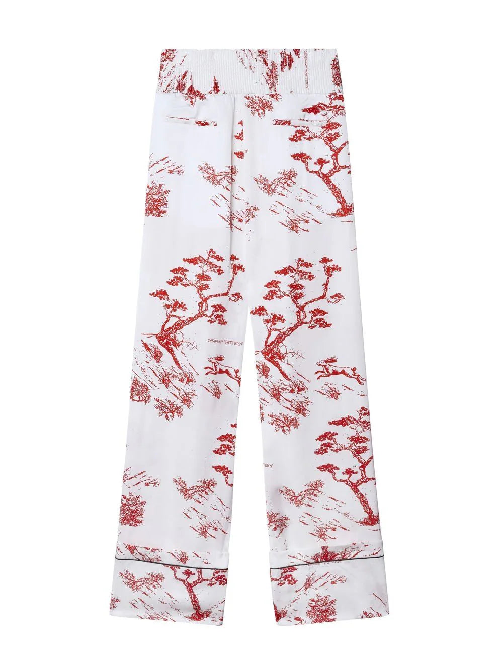 LNY ALLOVER PAJAMA PAJAMA PAN WHITE RED