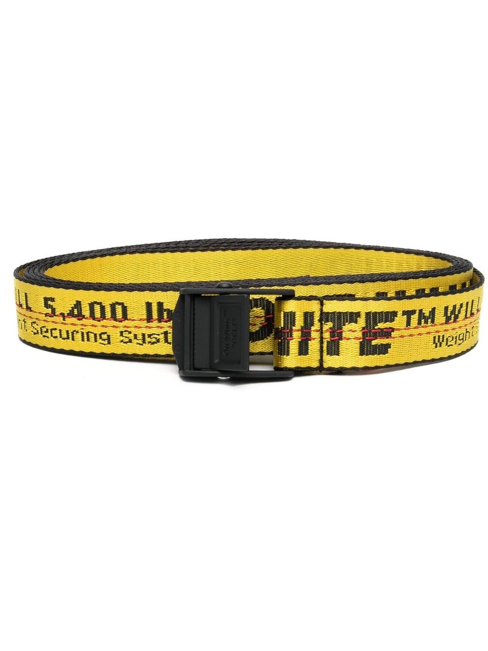 MINI INDUSTRIAL BELT H25 YELLOW BLACK