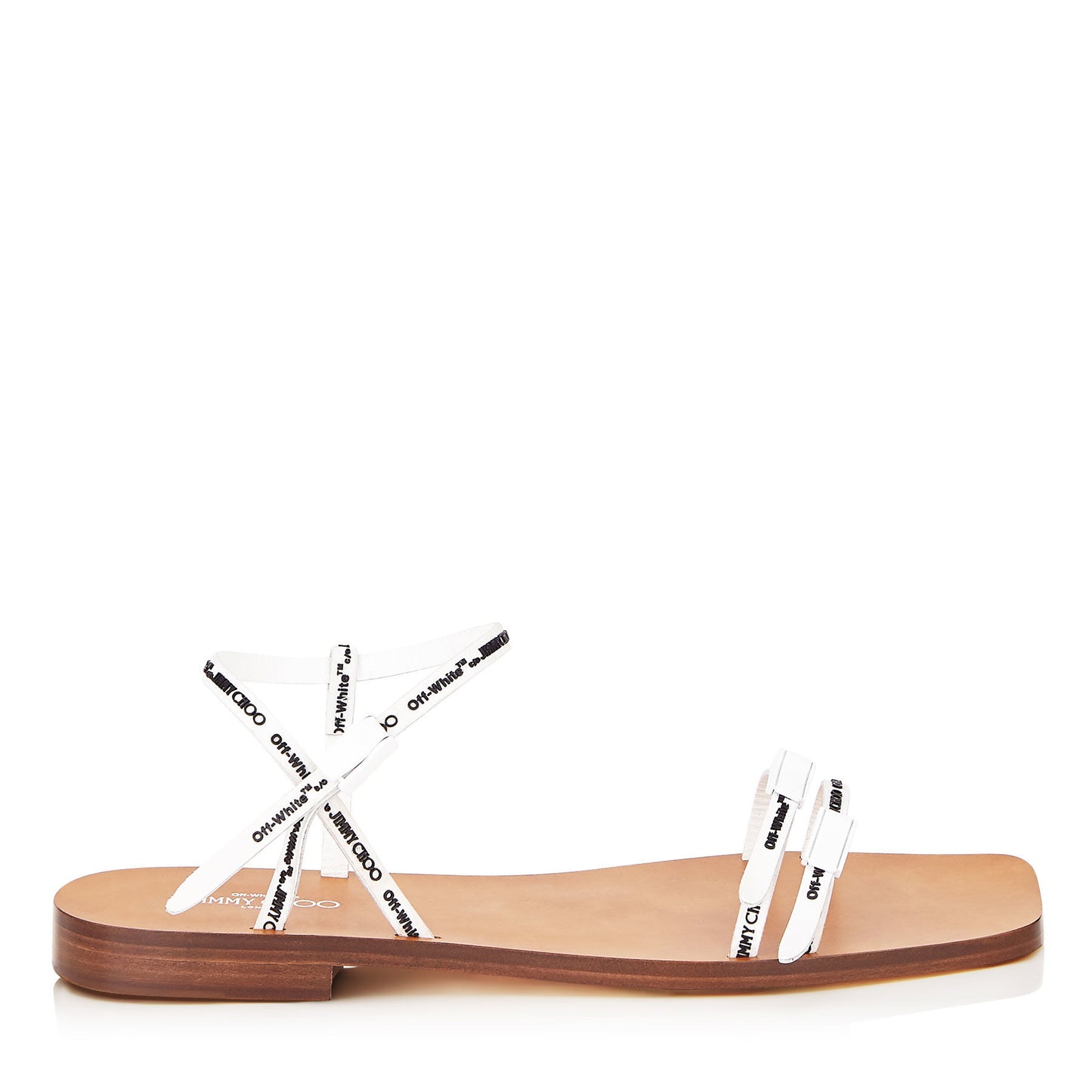 CHARLIE FLAT SANDAL WHITE