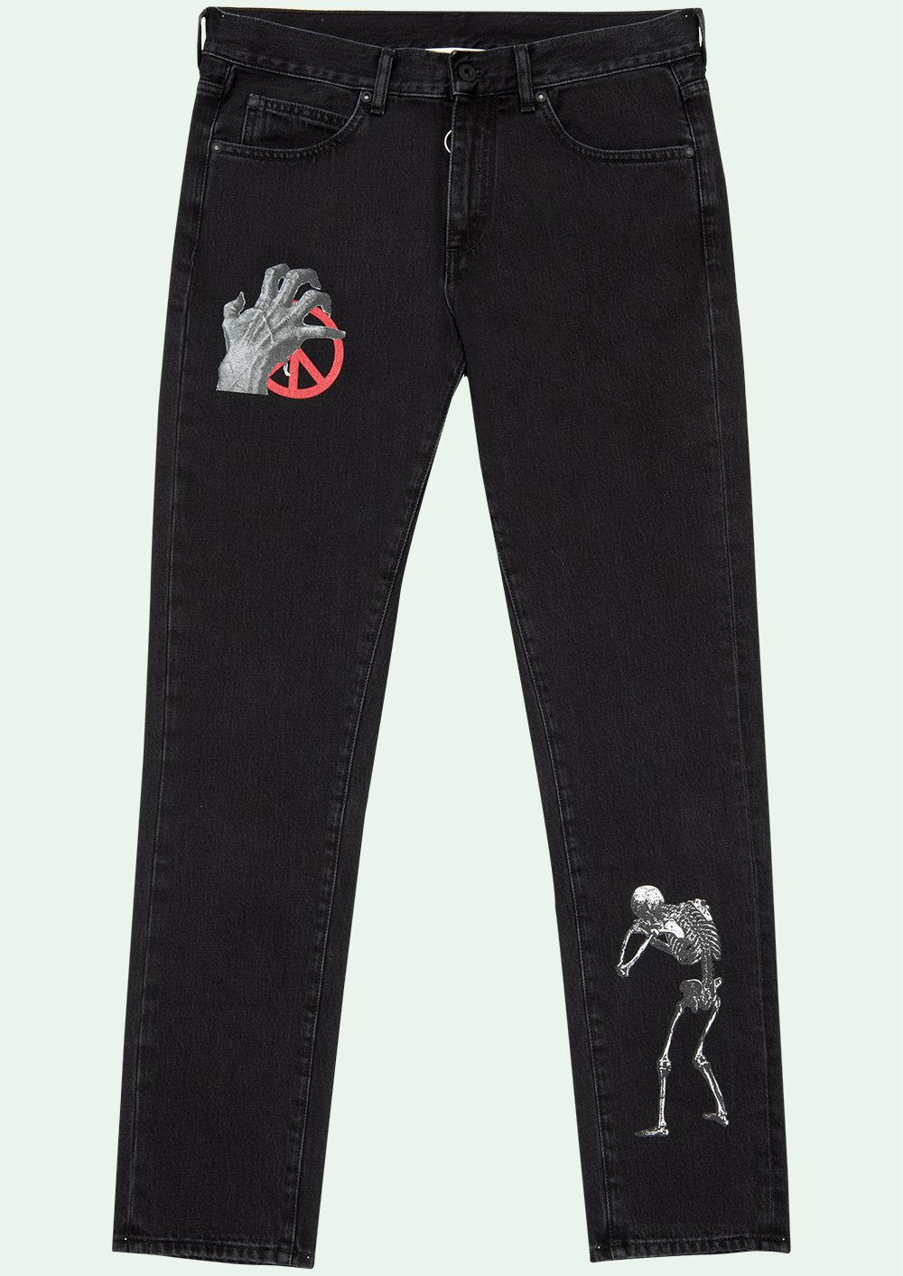 UC CUTTED SLIM 5 POCKETS BLACK MULT
