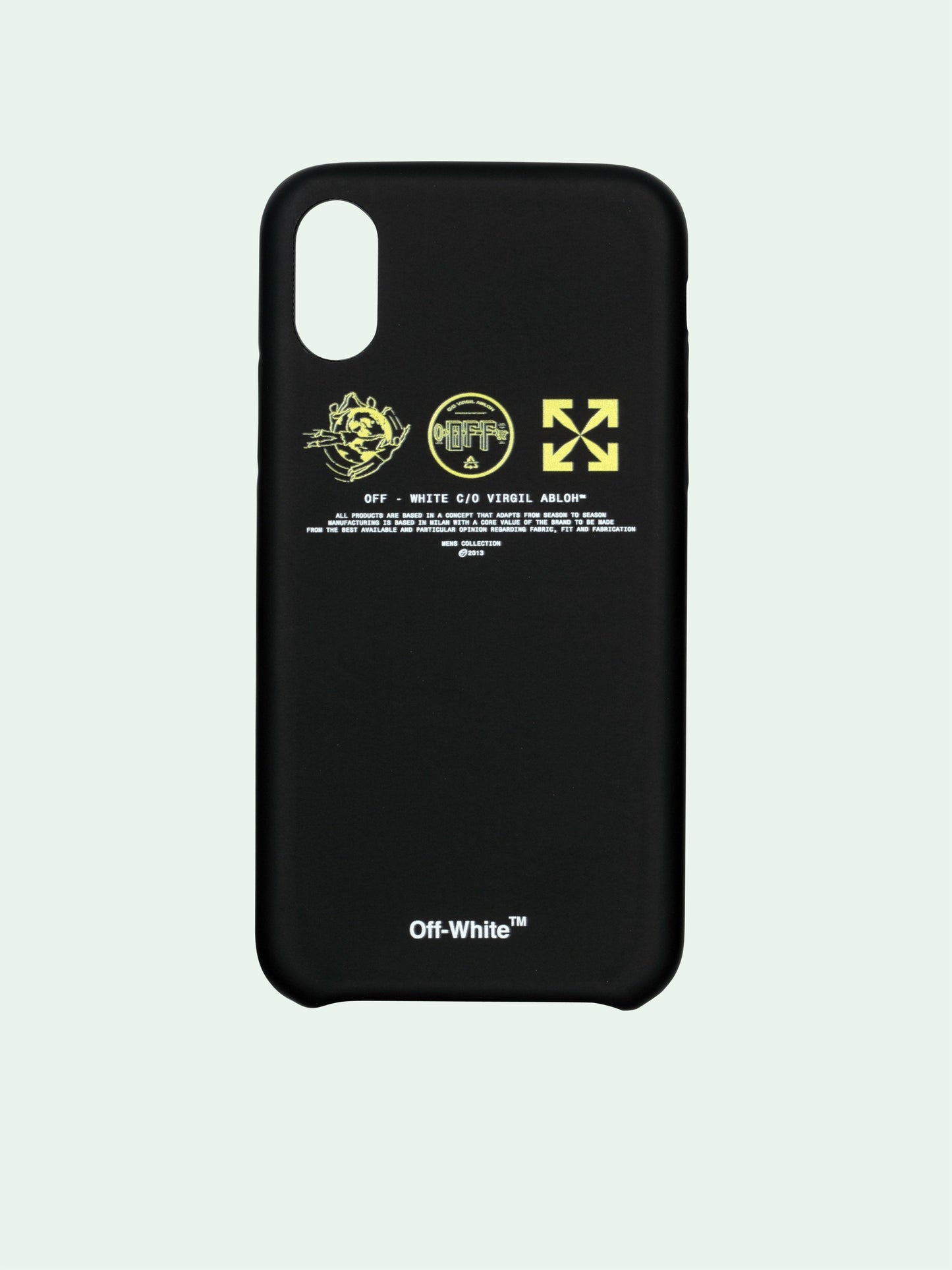 MULTI SYMBOLS IPHONE 11 COVER BLACK YELLOW