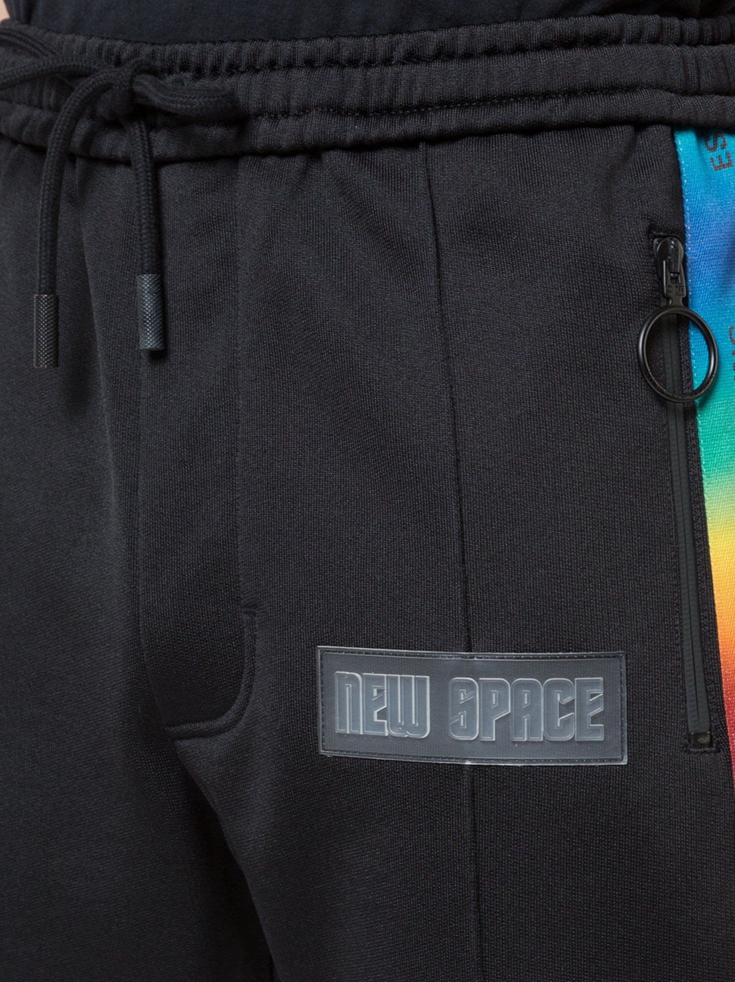 DAD TIME TRAVELLING TRACKPANT BLACK MULTICOLOR