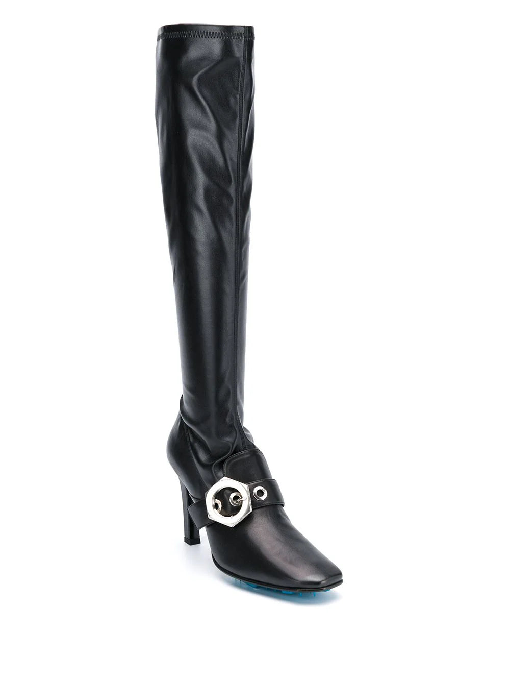 STRETCH HIGH HEEL BOOTS BLACK NO COLOR