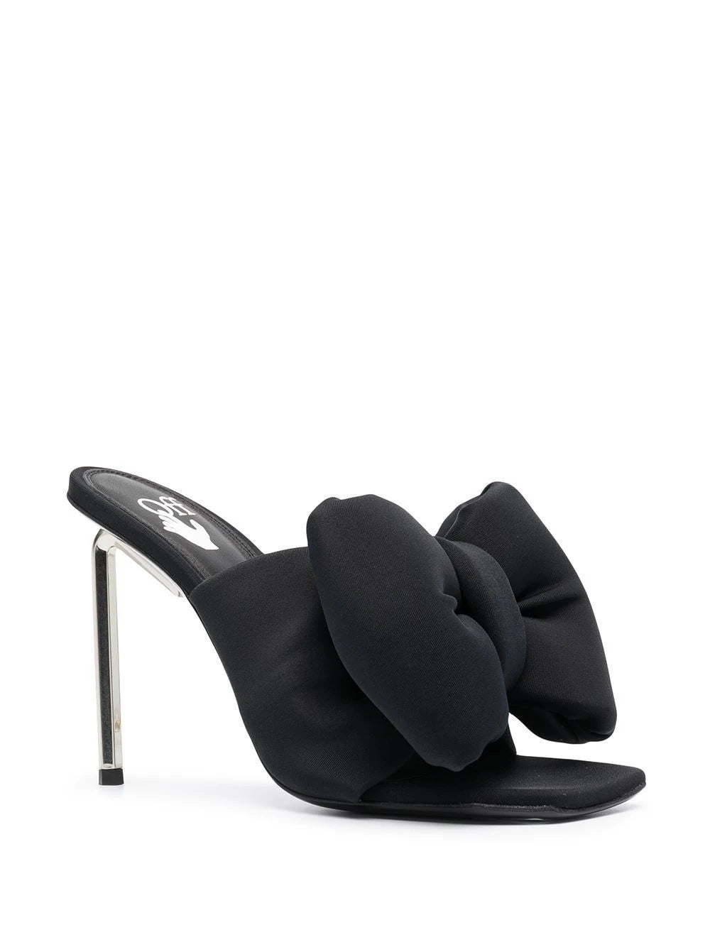LYCRA BOW HIGH ALLEN MULE BLACK NO COLOR