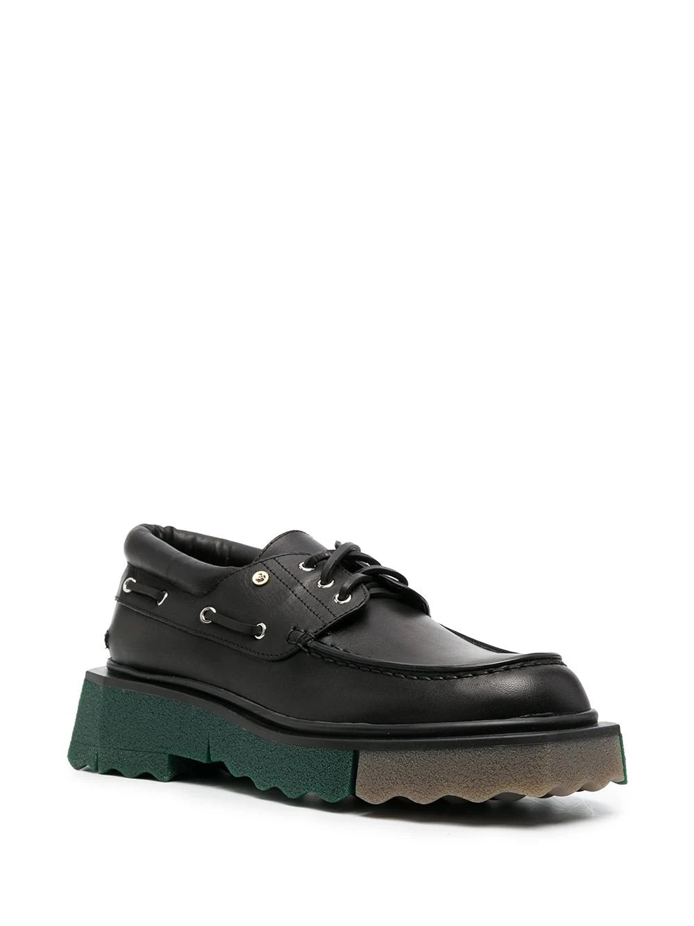 SPONGE BOAT SHOES BLACK NO COLOR