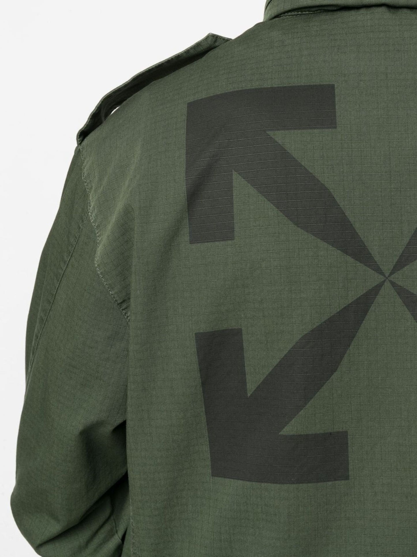 CHECKER FIELD JACKET KOMBU GREEN BLACK