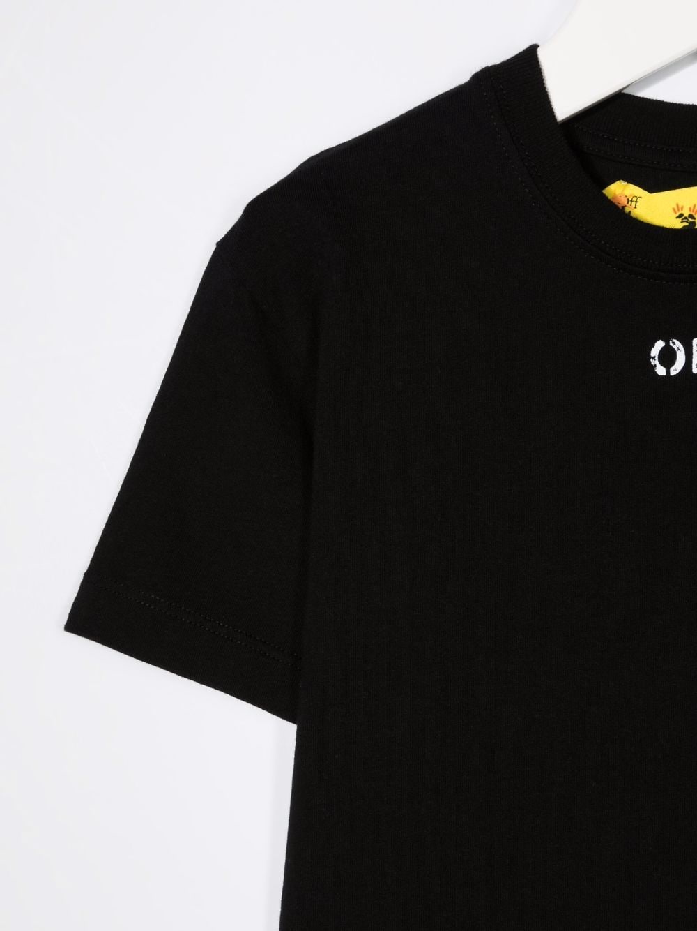 OFF STAMP TEE S/S BLACK WHITE