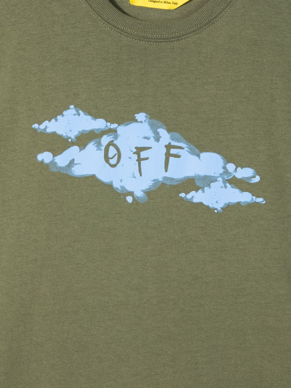 OFF CLOUD TEE L/S MILITARY LIGHT BLUE