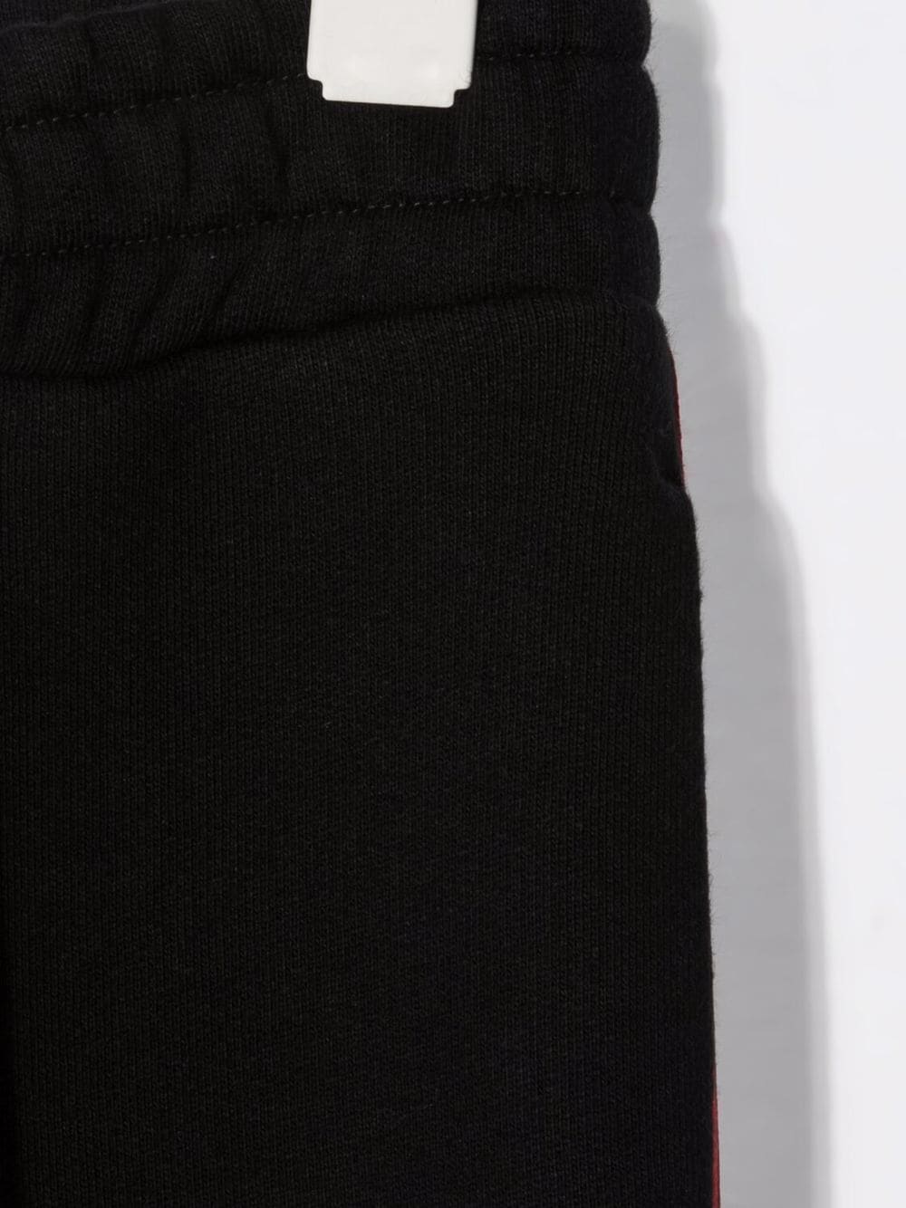 OFF WHITE TRACK PANT BLACK RED