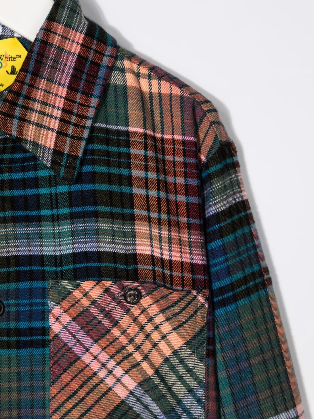 ARROW CHECK FLANNEL SHIRT MULTICOLOR BLUE