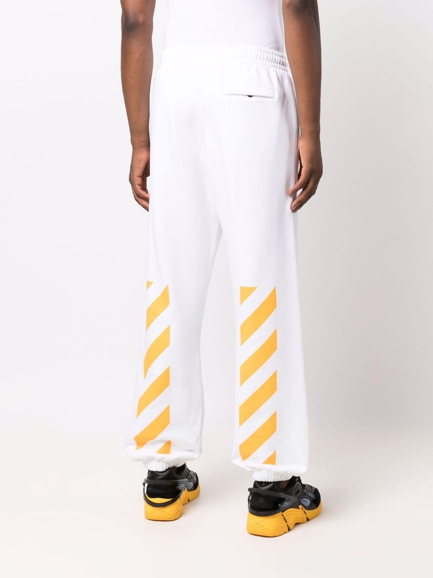 CARAV PAINTING SLIM SWEATPANT WHITE MULTICOLOR