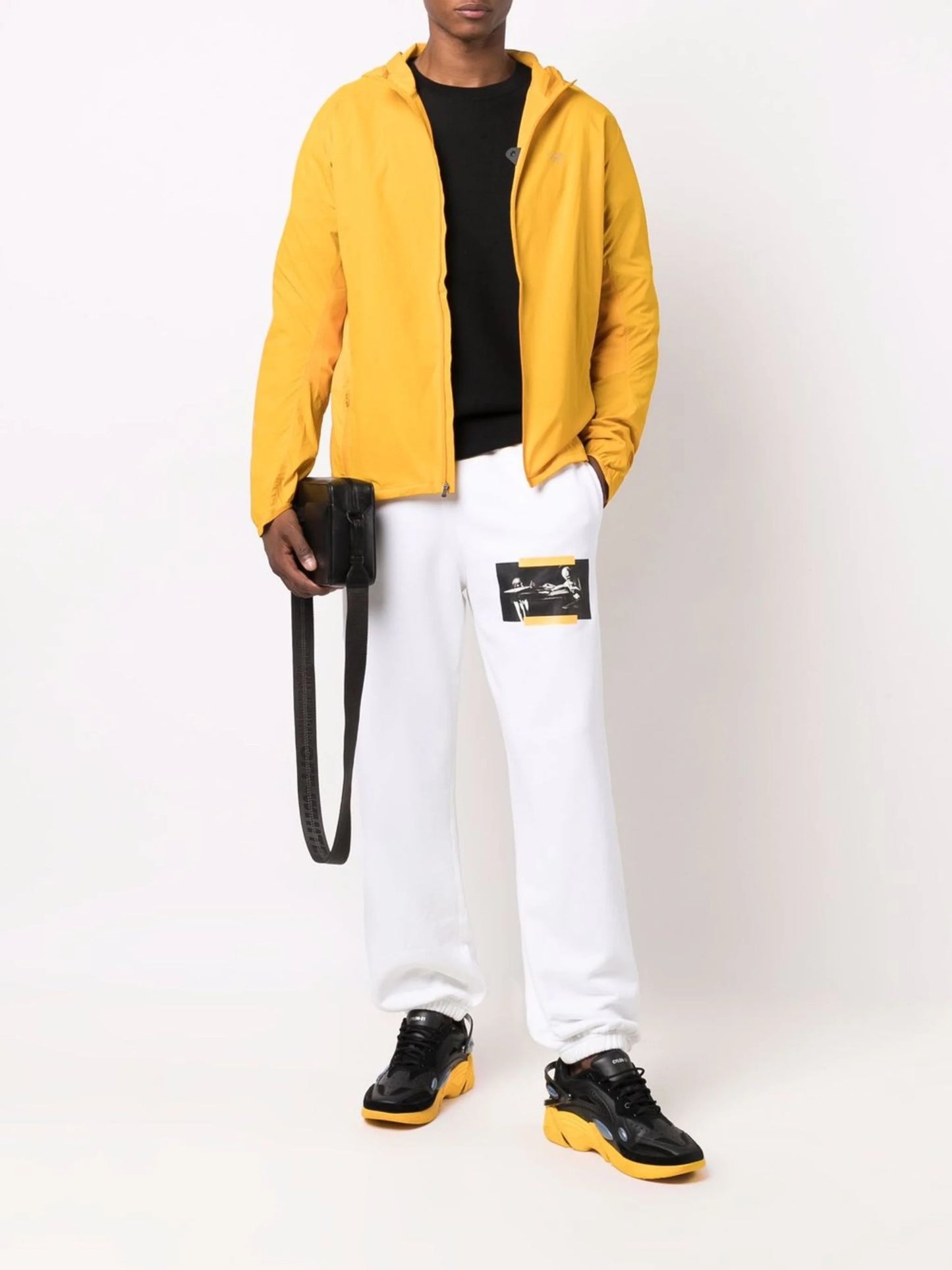 CARAV PAINTING SLIM SWEATPANT WHITE MULTICOLOR