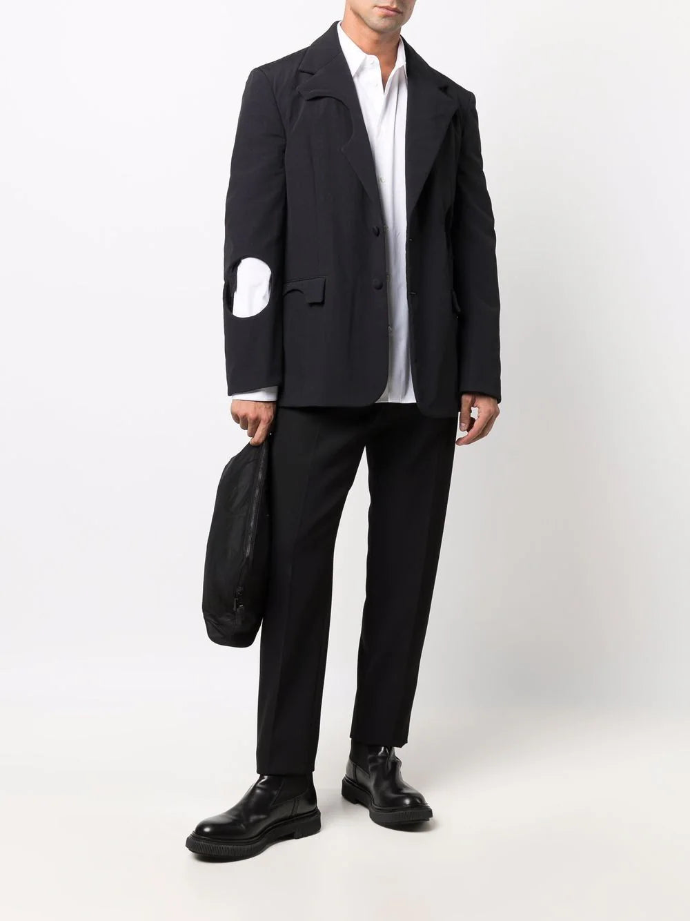METEOR PADDED BLAZER BLACK NO COLOR