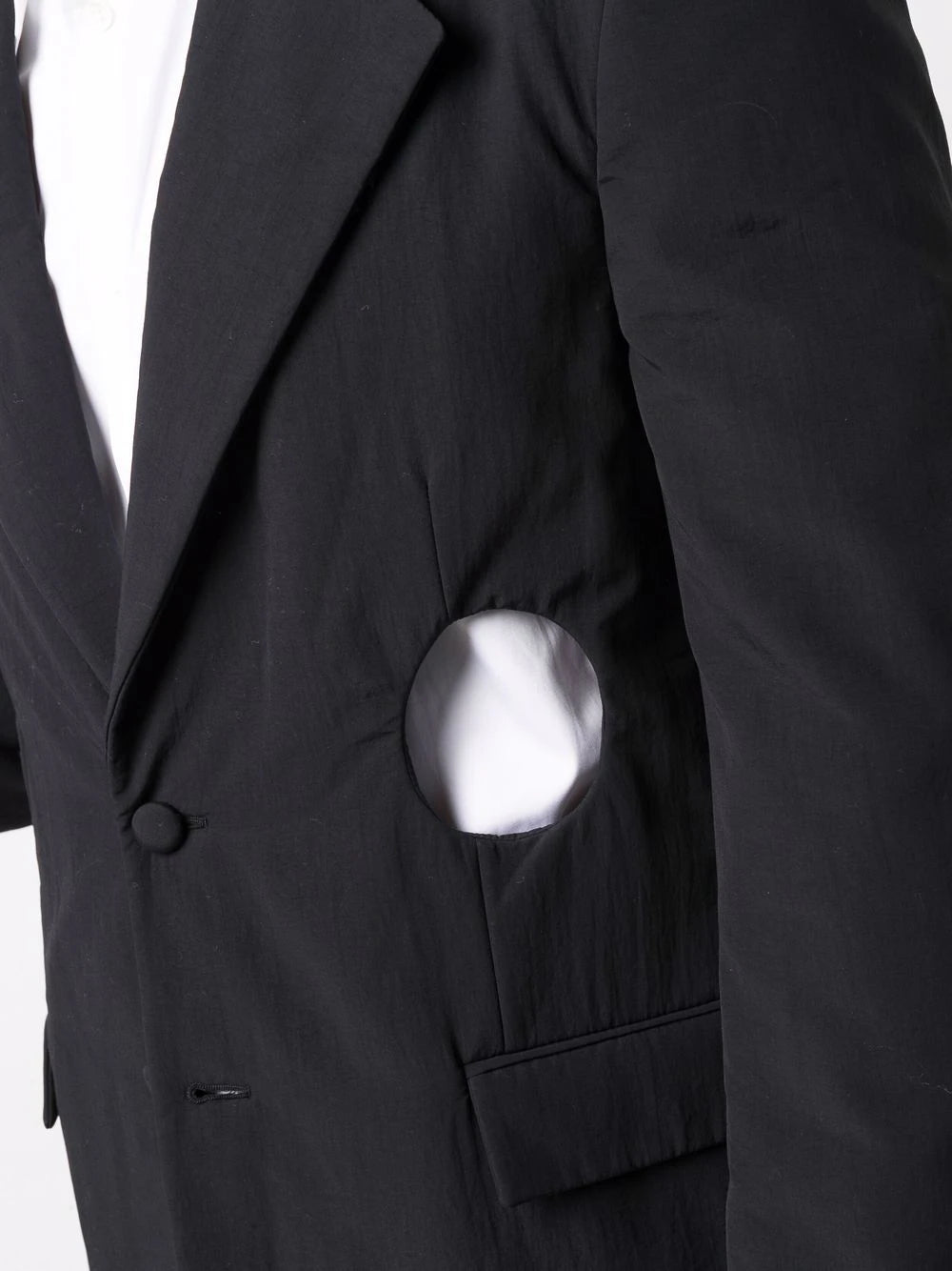 METEOR PADDED BLAZER BLACK NO COLOR