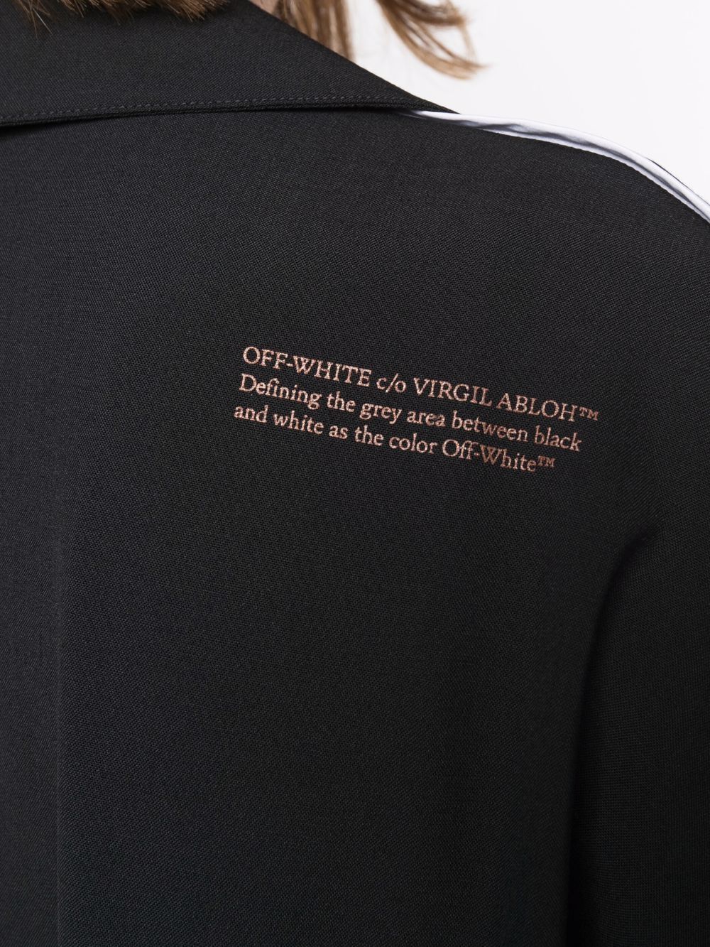 LIGHT WOOL L/S PAJAMA SHIRT BLACK NO COLOR
