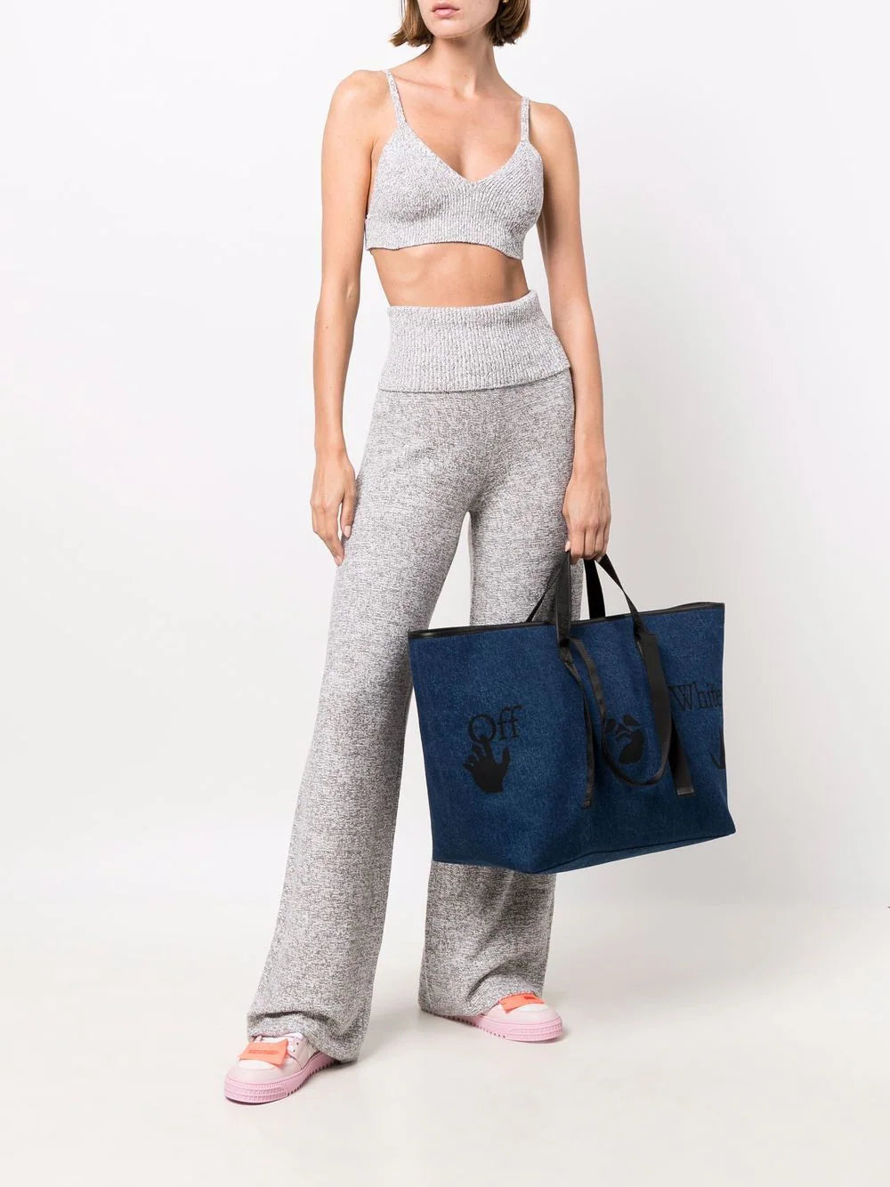 LANGUID PANTS WHITE WHITE