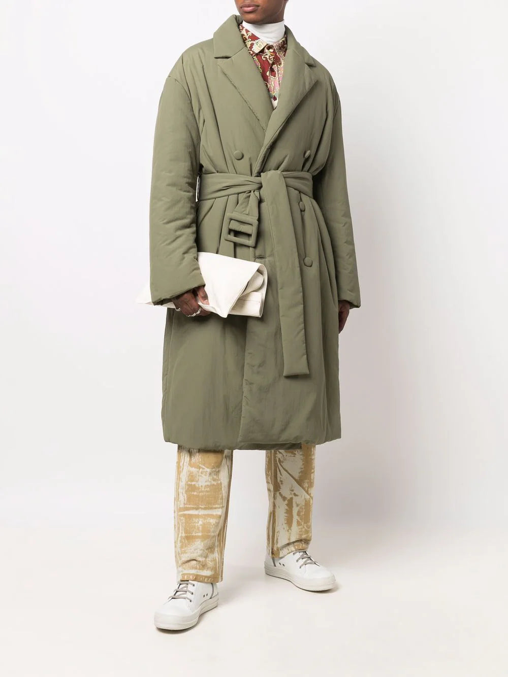 PADDED COAT GREEN NO COLOR