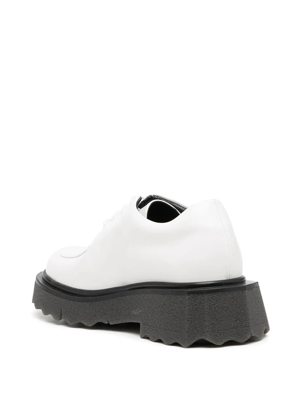 CALF SPONGE DERBY WHITE NO COLOR