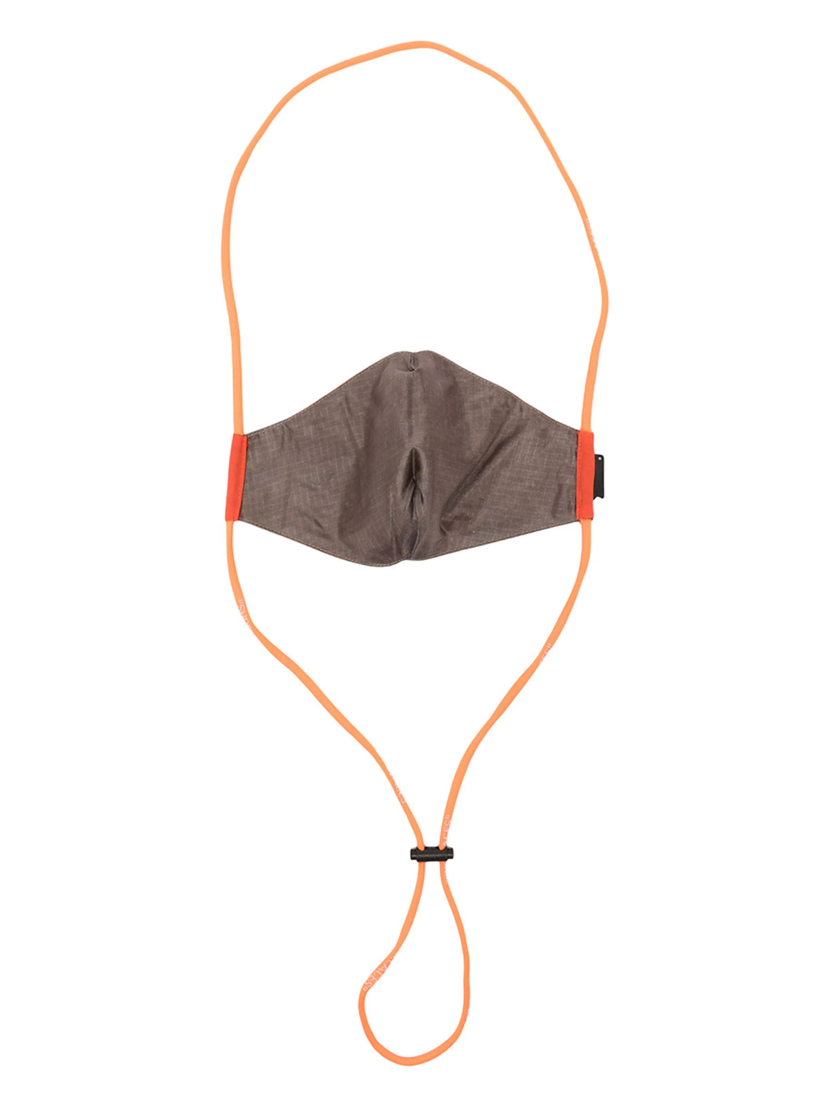 CORD MASK ORANGE WHITE