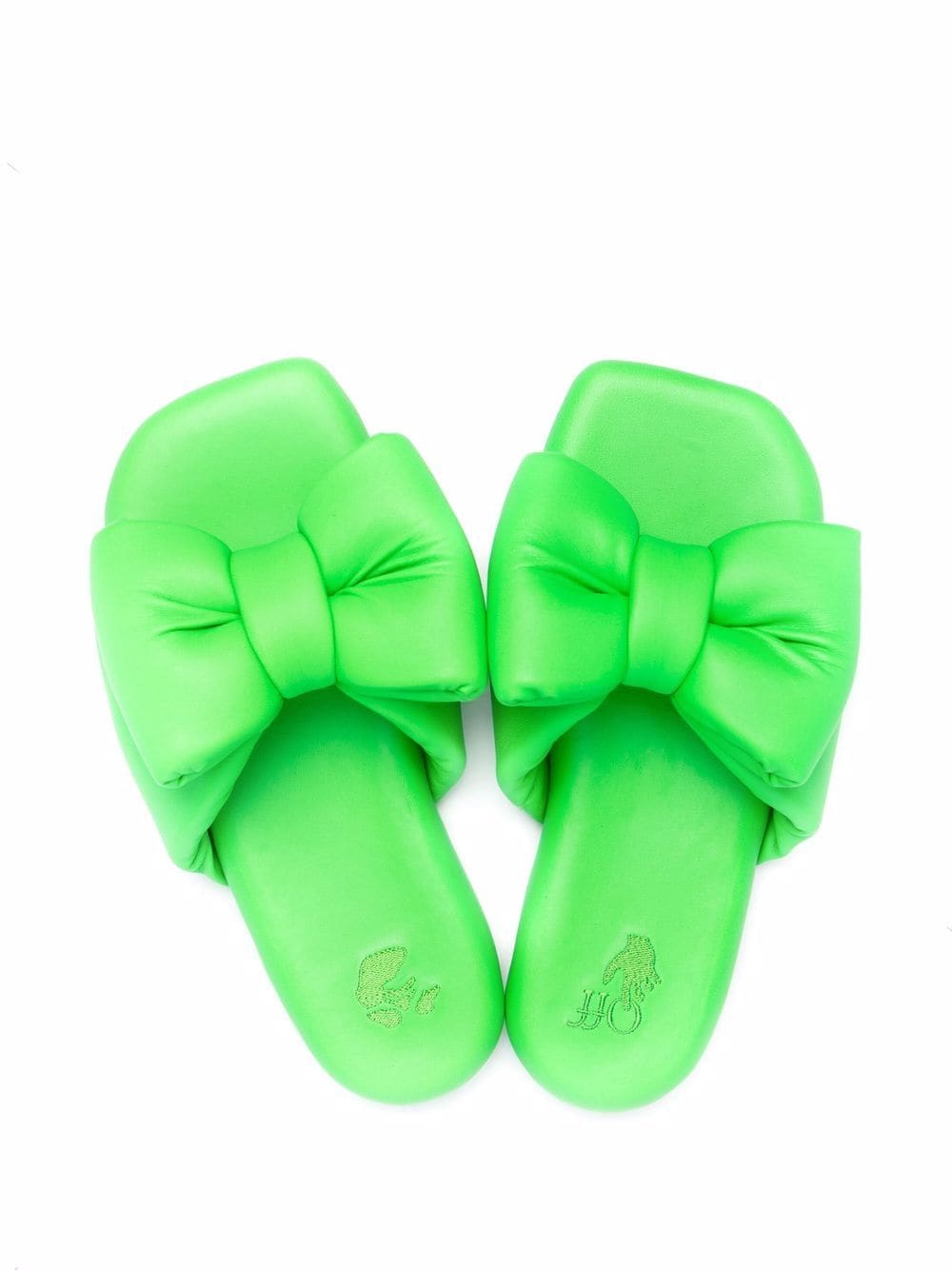 NAPPA EXTRA PADDED SLIPPER GREEN NO COLOR