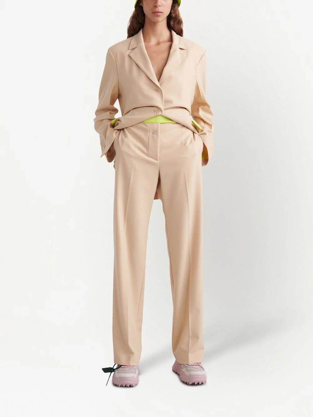 ACTIVE LIGHT WO FORMAL PANT CAMEL NO COLOR