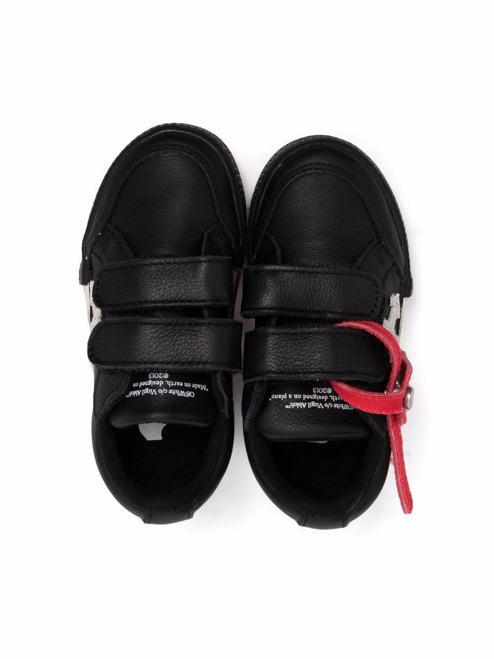 VELCRO VULCANIZED BLACK WHITE