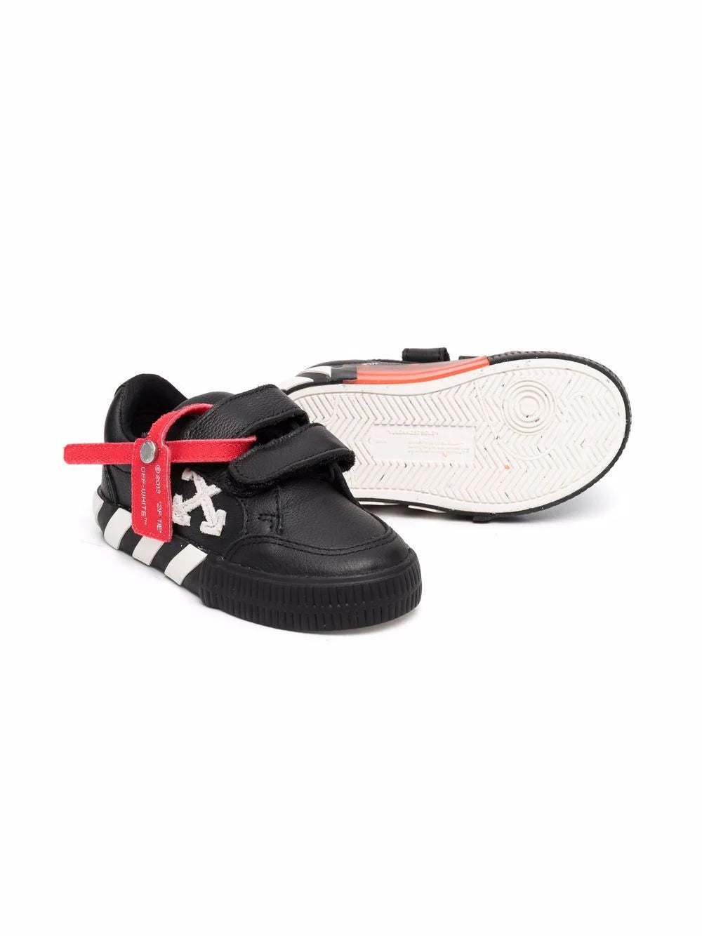 VELCRO VULCANIZED BLACK WHITE