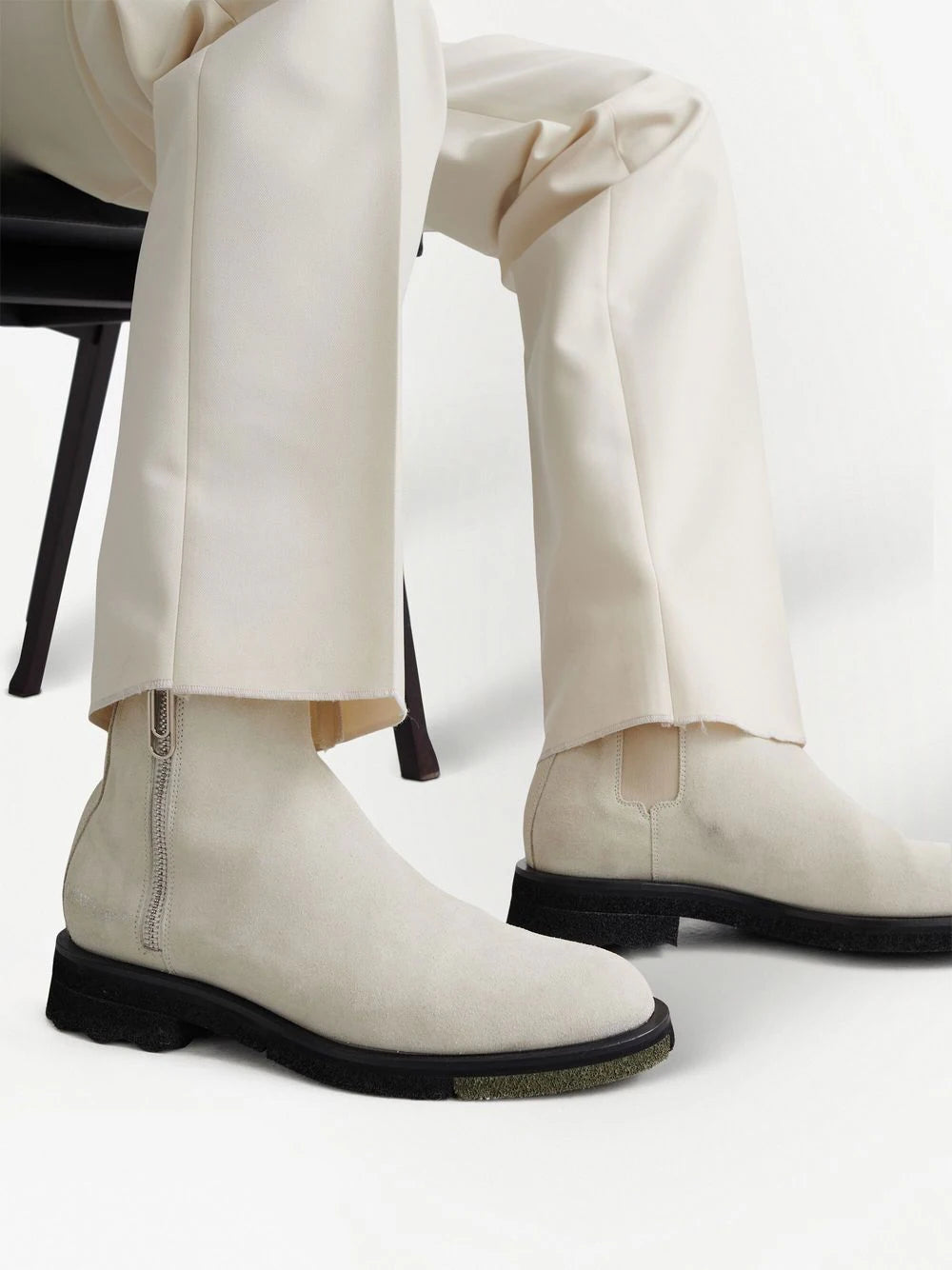SPONGE ANKLEBOOT SAND KHAKI