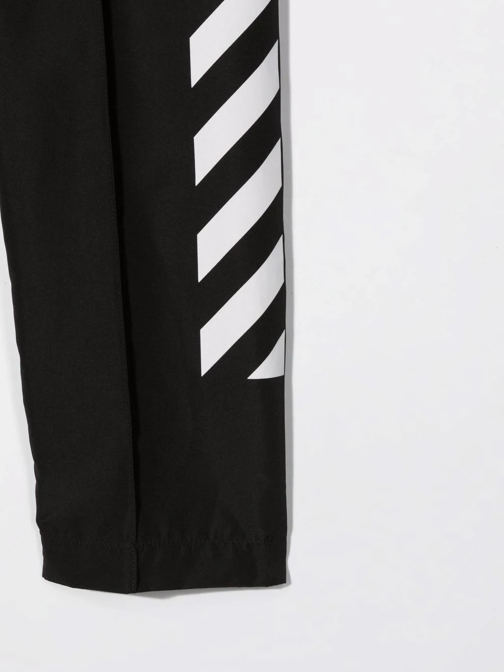 OFF HELVETICA TRACK PANT BLACK WHITE