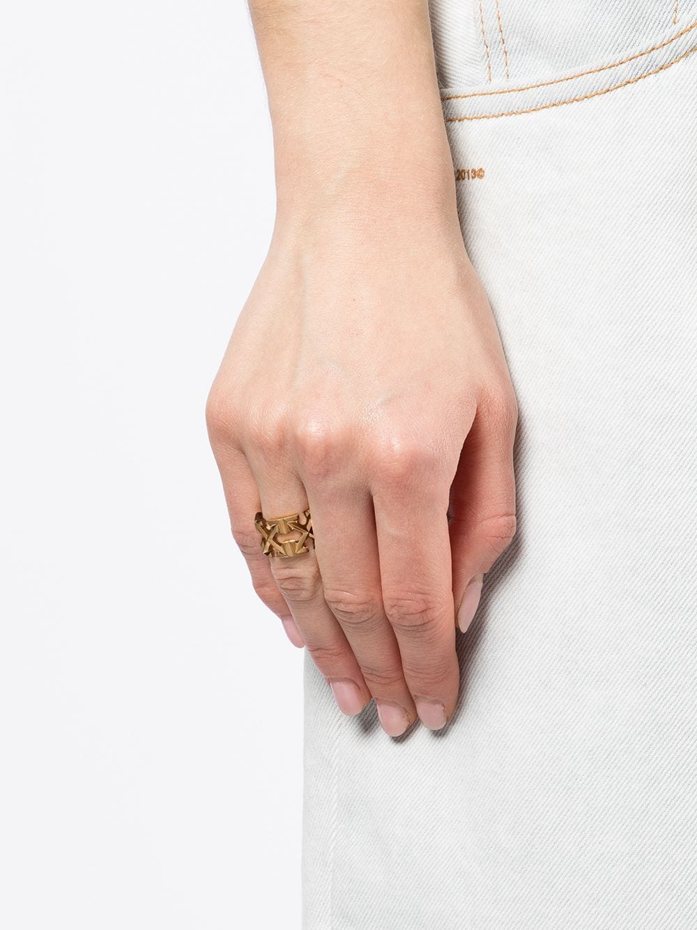 MULTI ARROW RING GOLD NO COLOR