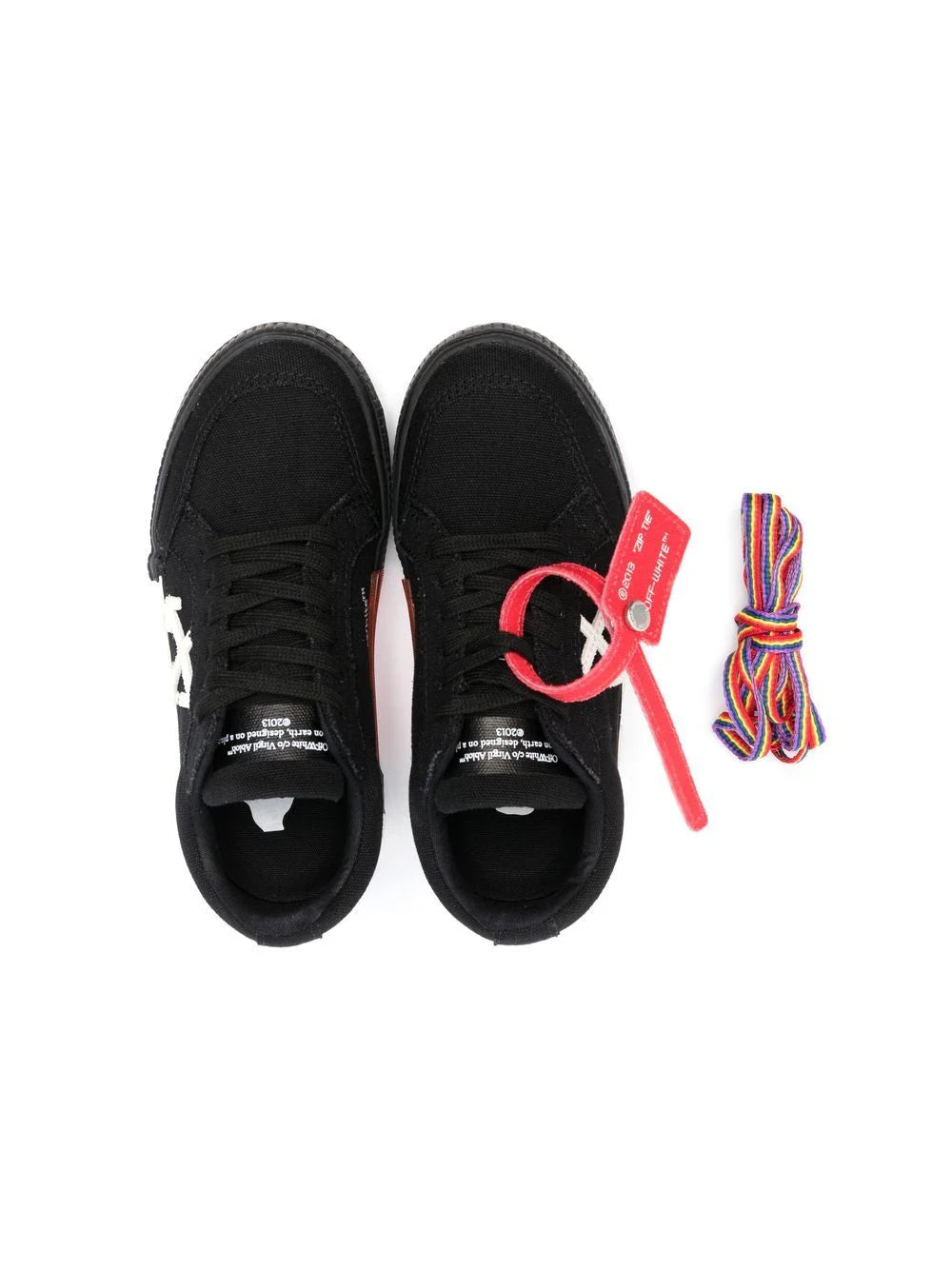 VULCANIZED LACE UP BLACK WHITE
