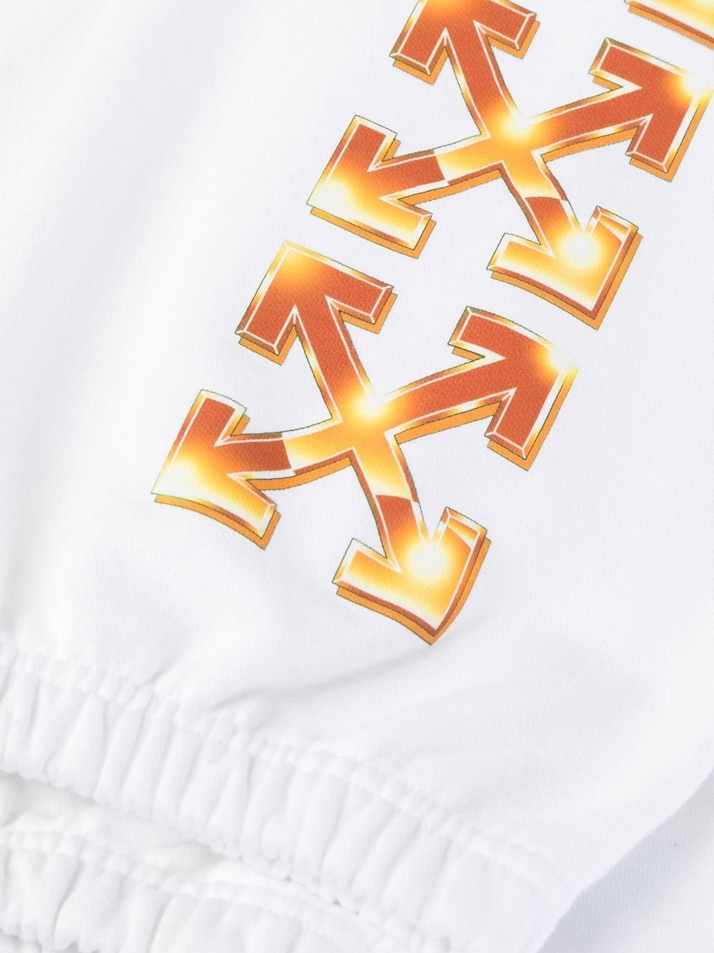 ORANGE METAL ARRO SLIM SWEATP WHITE ORANGE