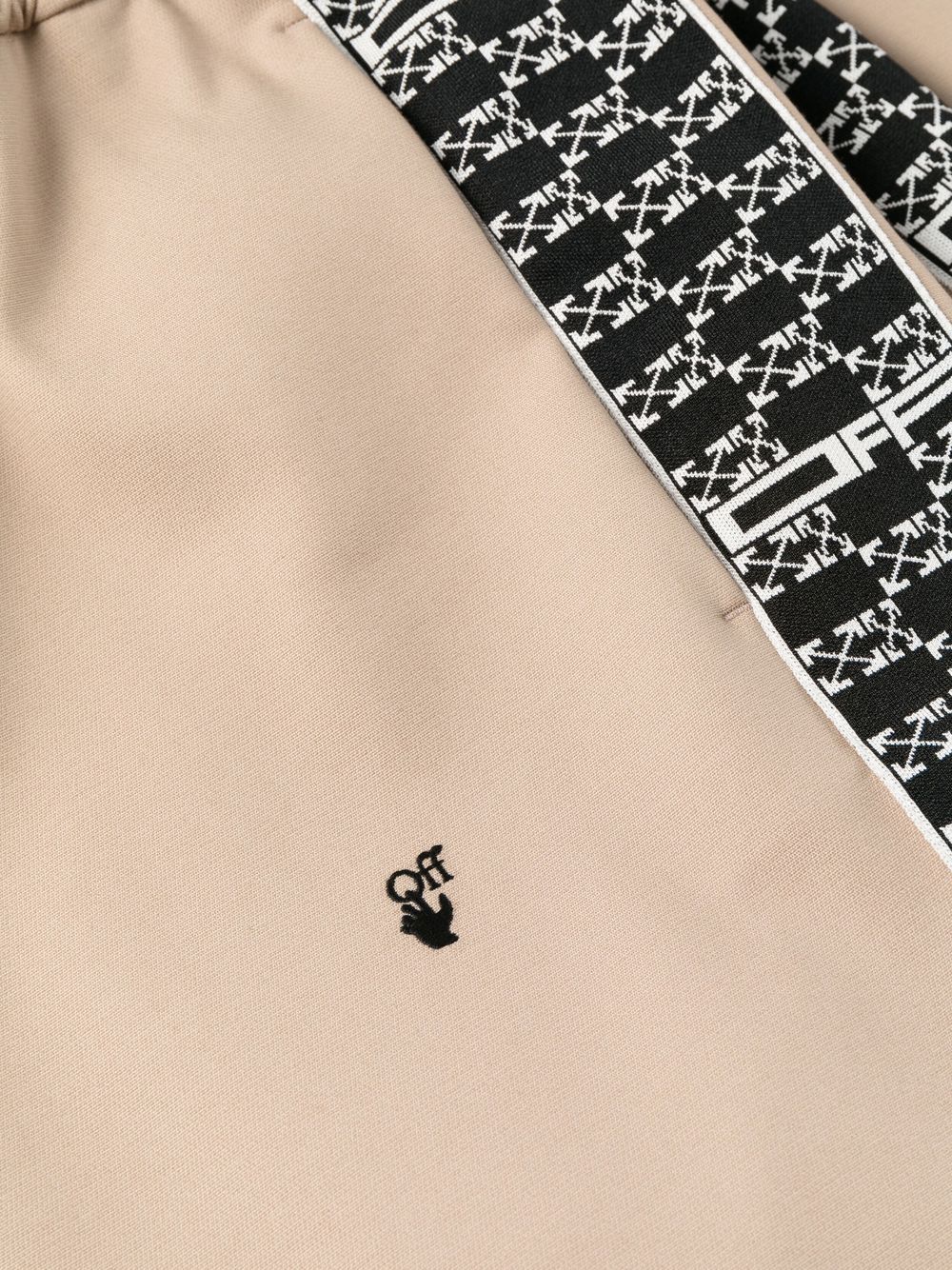 MONOGRAM BAND TRACKPANT CAMEL WHITE