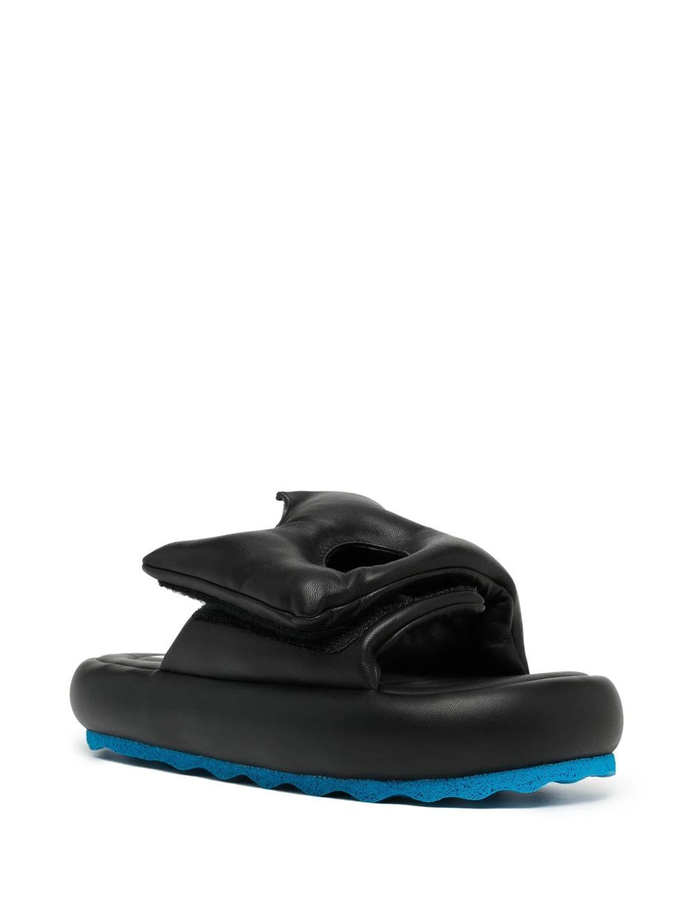 METEOR PADDED SLIDER BLACK BLUE