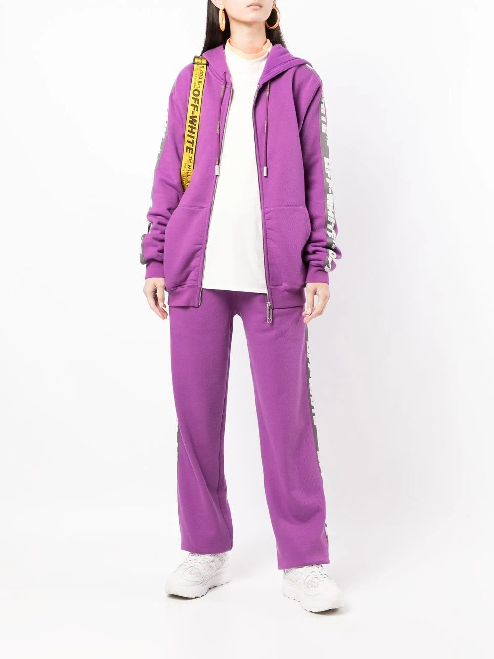 ATHL LOGO BAND SWEATPANT PURPLE NO COLOR