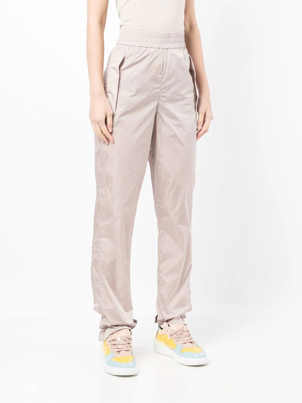 DIAG TRACKPANT NUDE WHITE