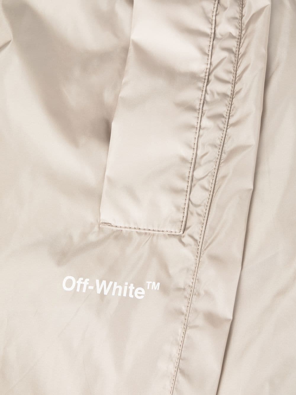 DIAG TRACKPANT NUDE WHITE
