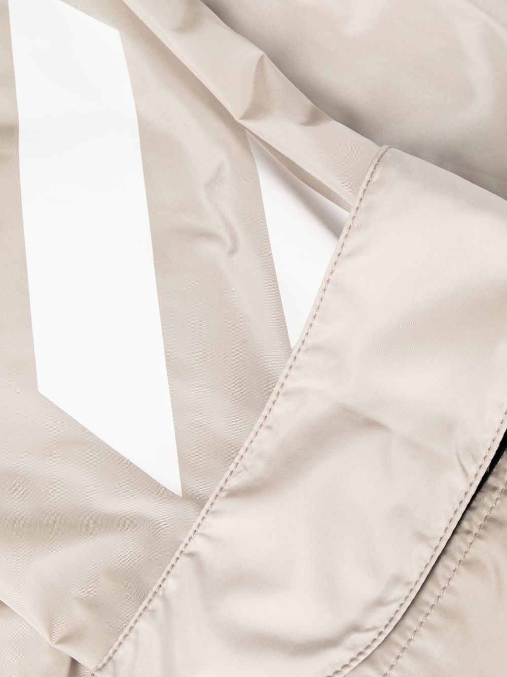 DIAG TRACKPANT NUDE WHITE