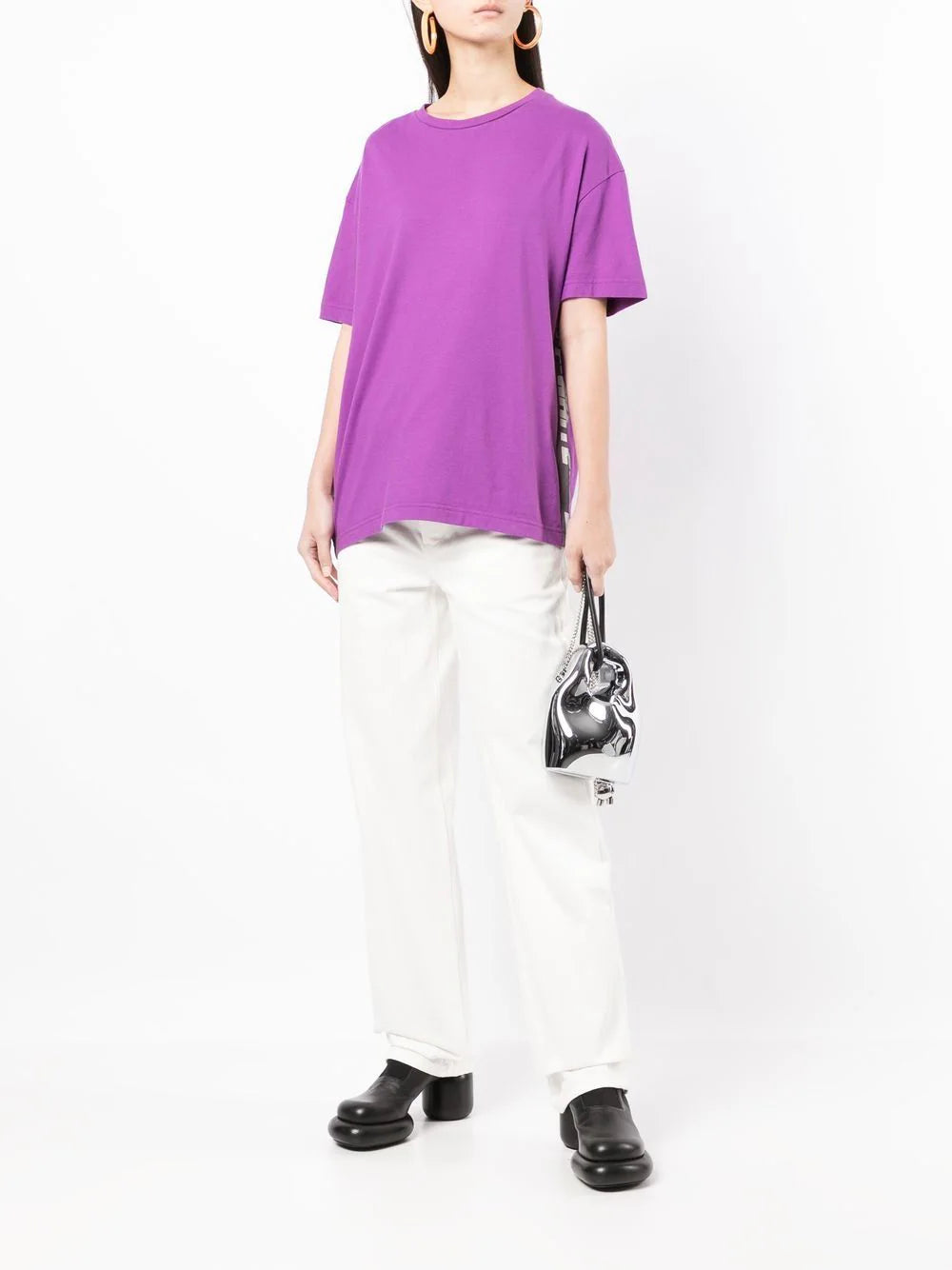 ATHL LOGO BAND SS T-SHIRT PURPLE NO COLOR