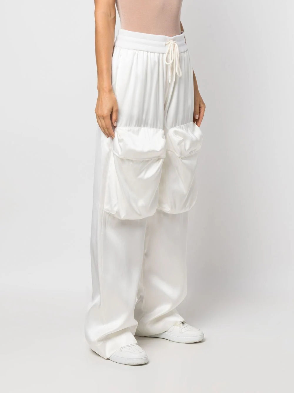 DUCHESSE CARGO PANT WHITE NO COLOR